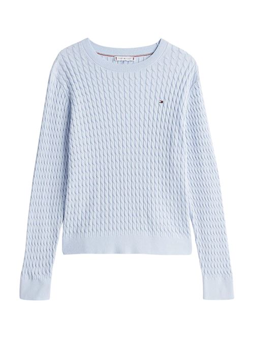 Maglia azzurra in cotone Tommy Hilfiger | WW0WW44993C1O